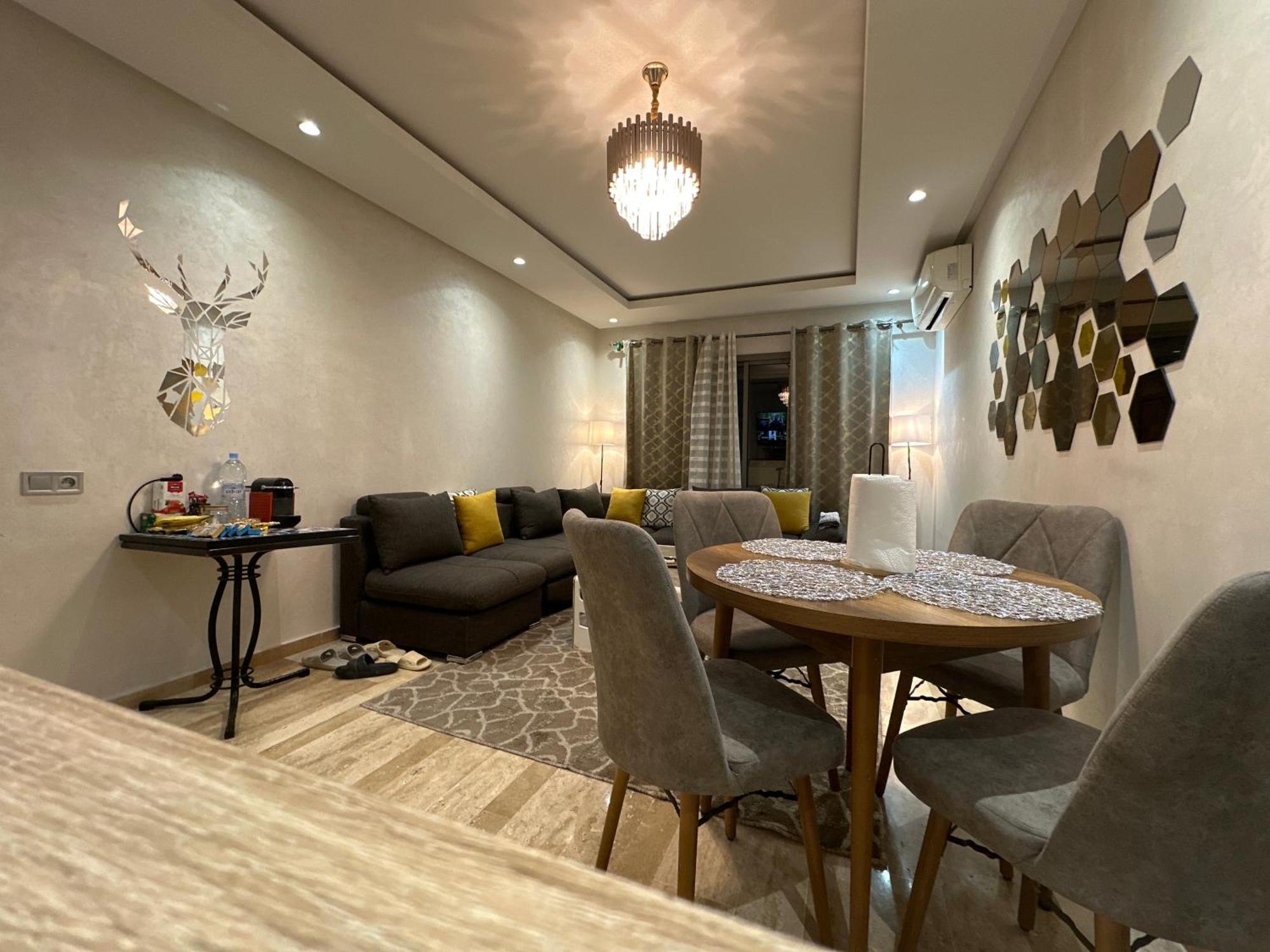 Chic & Cozy Appartement Tres Calme Casablanca Bagian luar foto